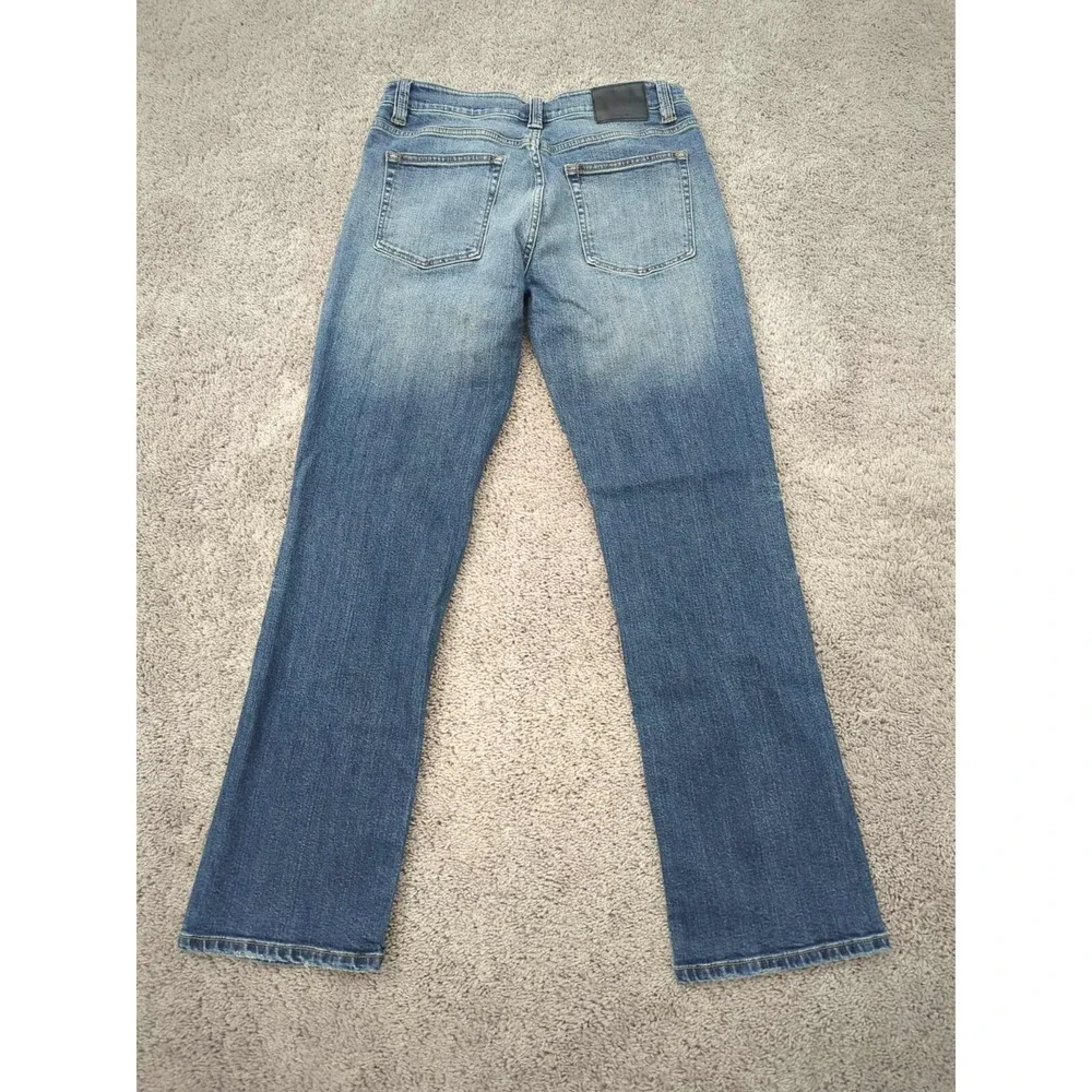 Kancan Jeans Mens 32 Blue Straight‎ Leg Mid Rise Faded Casual - Picture 5 of 8